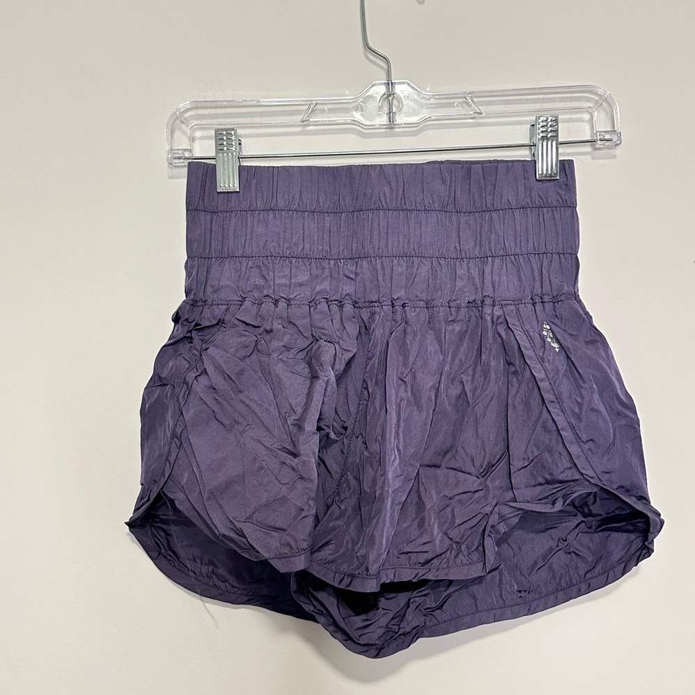 Free people movement the way home short purple xs